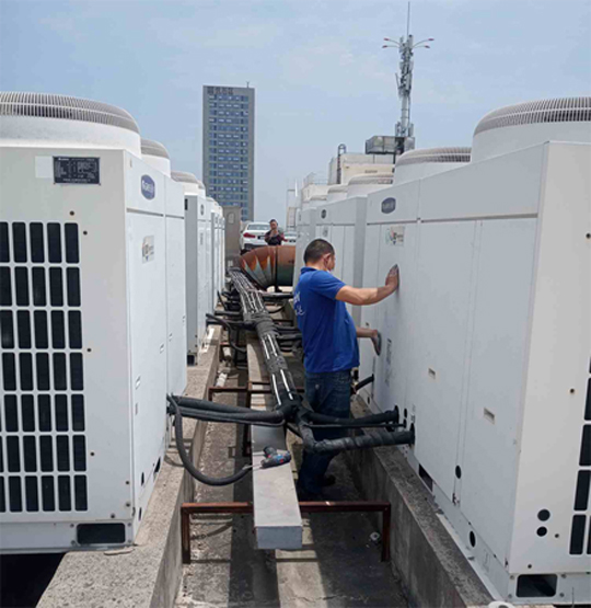 潍城中央空调制热和不制冷系统维修方法